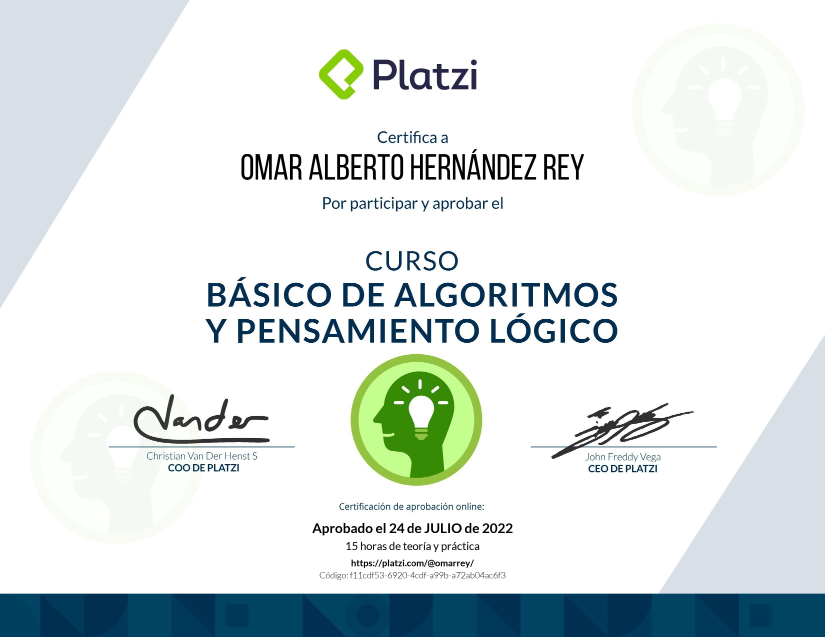 Curso Básico de Algoritmos y Pensamiento Lógico 2020