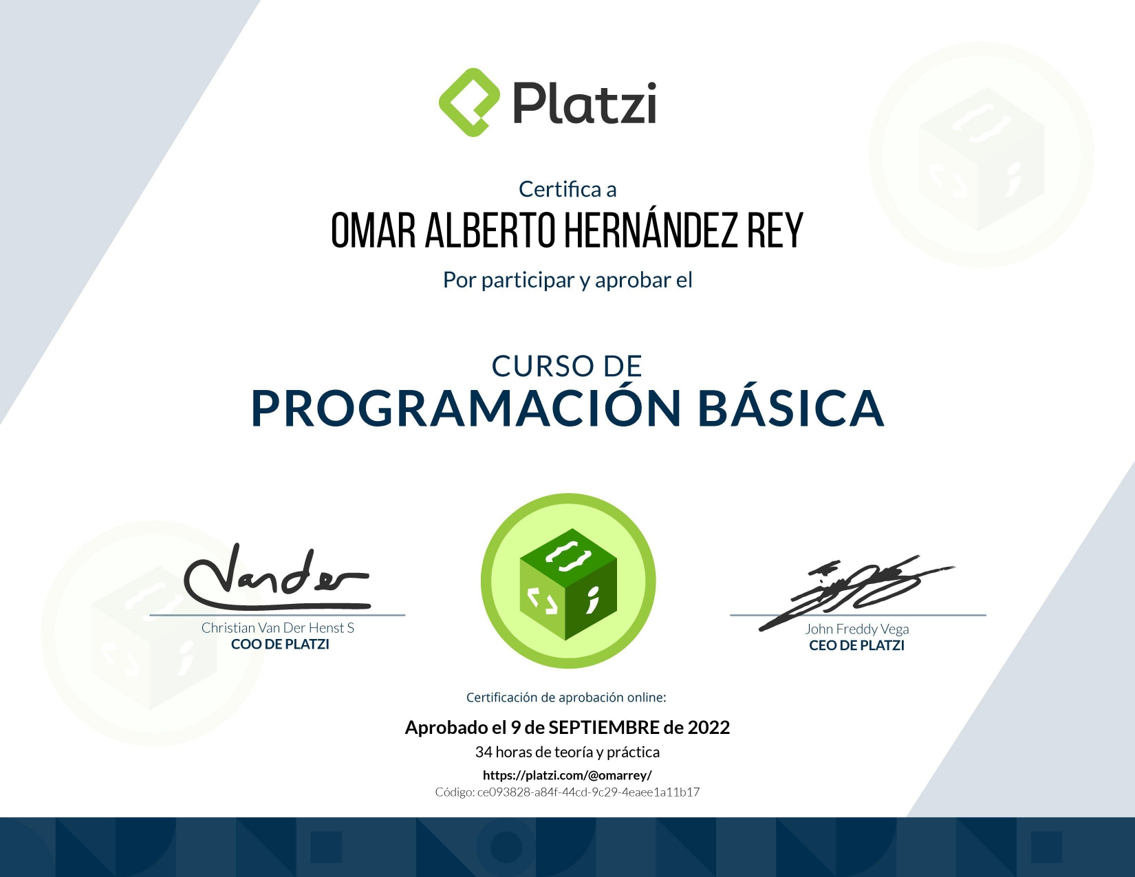 Curso Básico de Algoritmos y Pensamiento Lógico