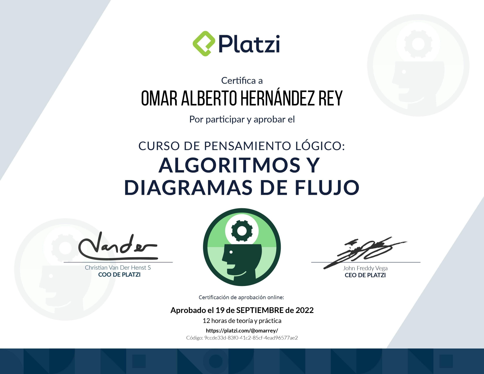 Curso de Pensamiento Lógico: Algoritmos y Diagramas de Flujo