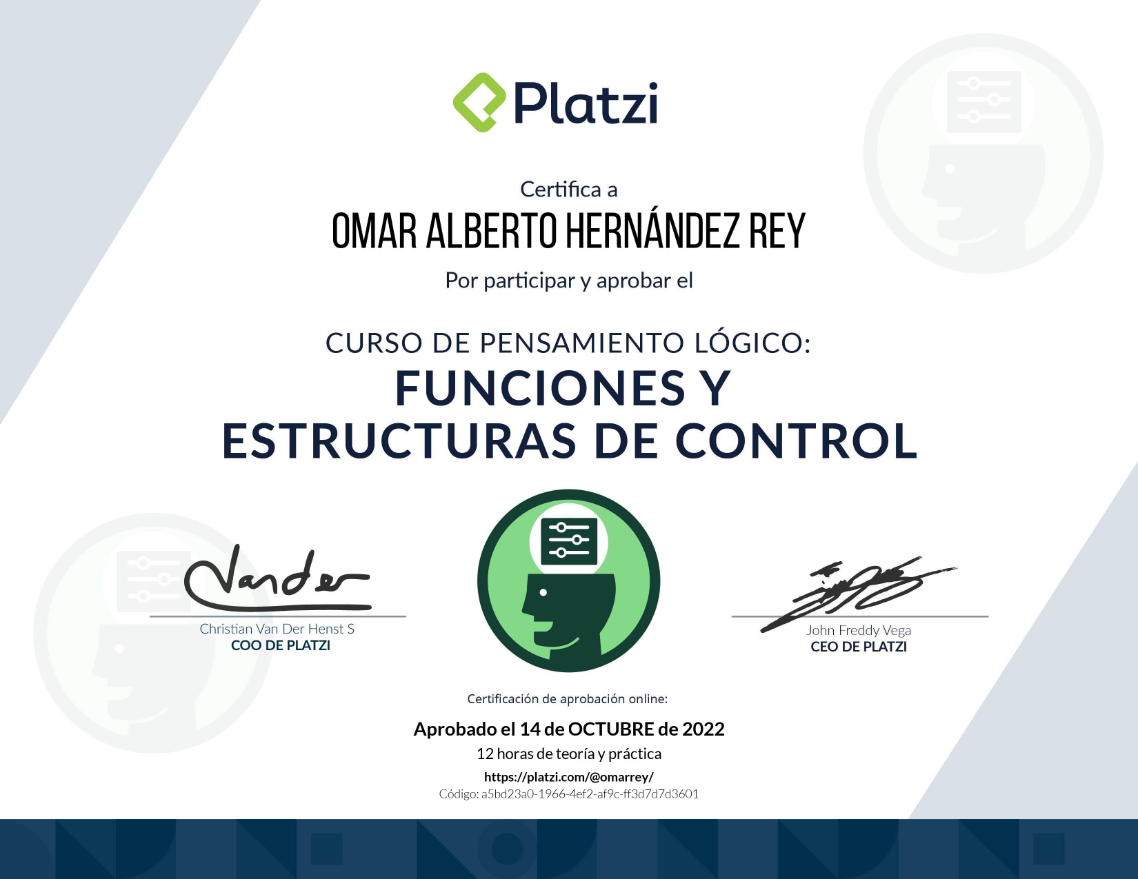 Curso de Pensamiento Lógico: Funciones y Estructuras de Control