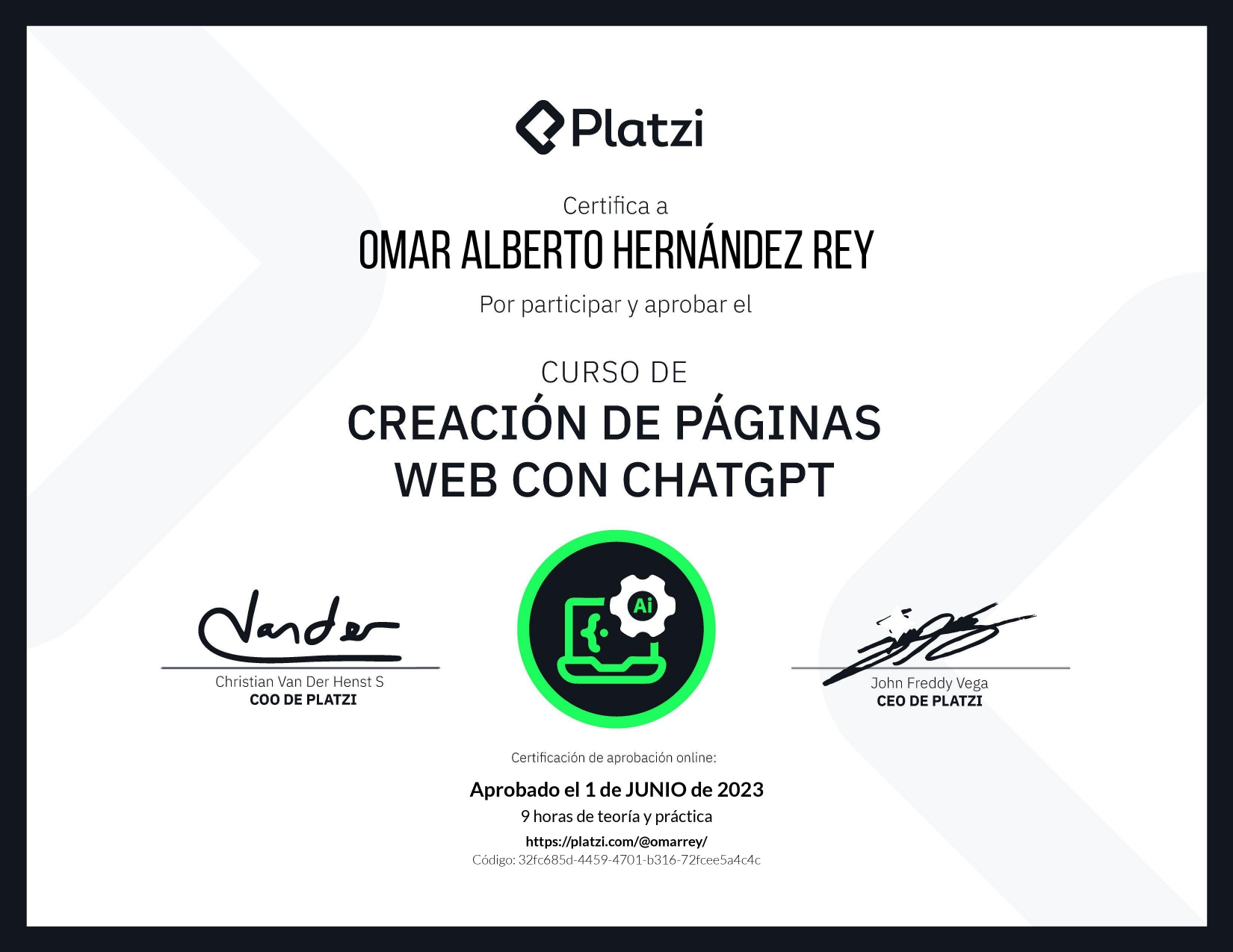 Curso de Creación de Páginas Web con ChatGPT
