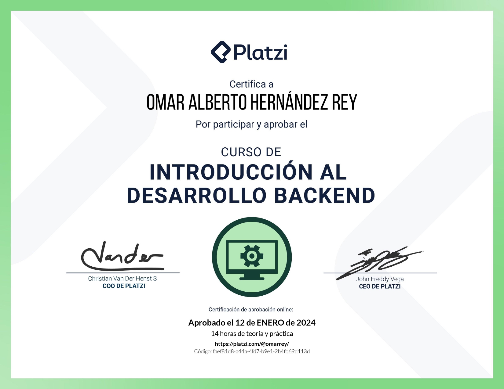 Introducción al Desarrollo Backend