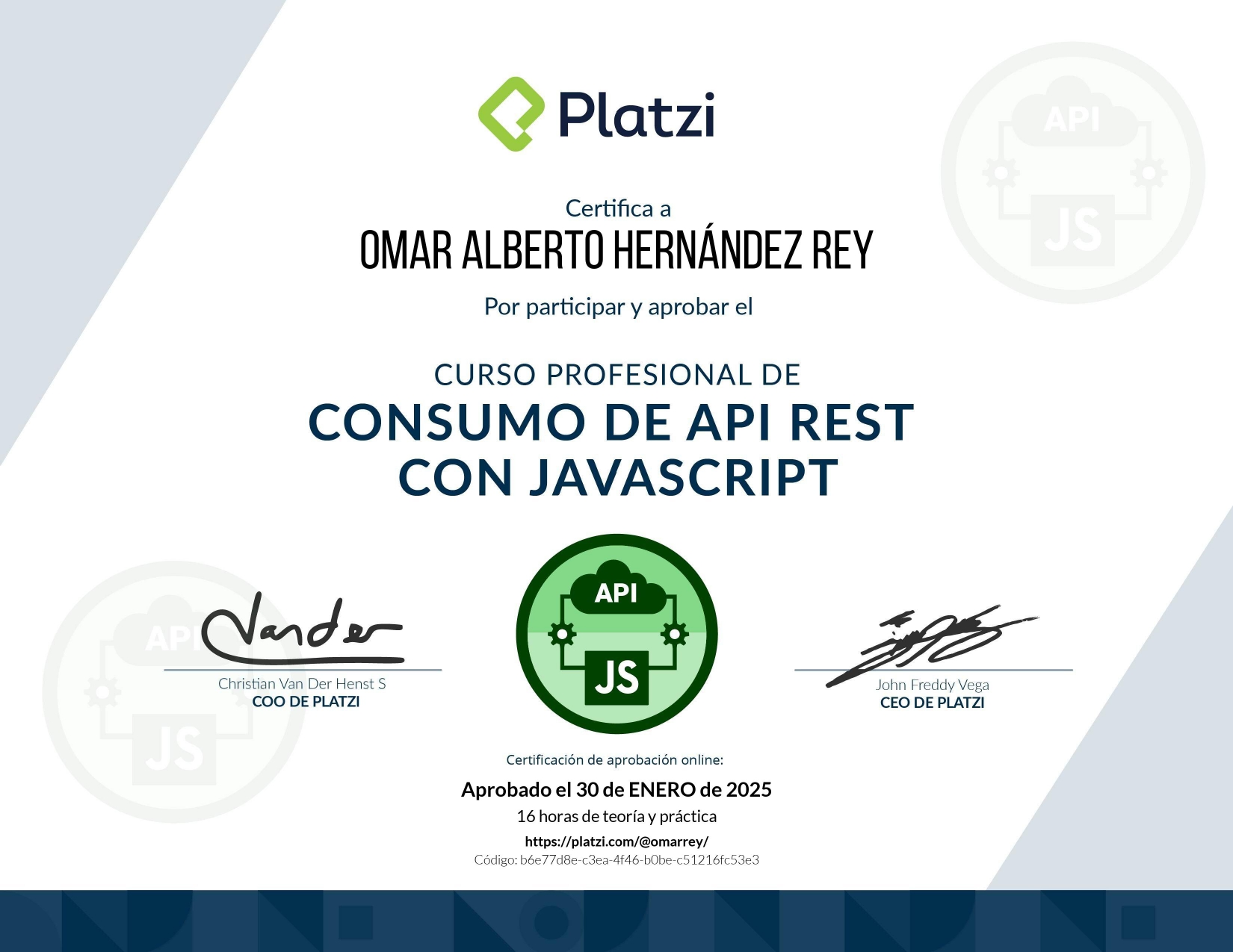 Curso Profesional de Consumo de API REST con JavaScript